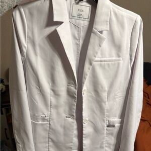 Figs Women's Classic White Blazer